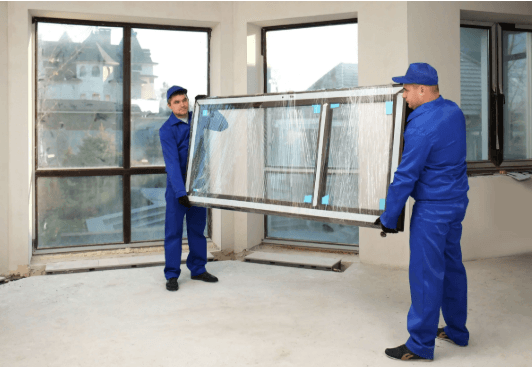 uPVC window installation on a UK property